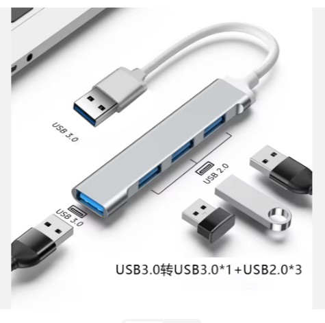 ph USB C Hub 4 Multi-Port USB  Hub With USB2.0 USB3.0 OTG Function USB Splitter Adapter Compatible For Win7/8/10